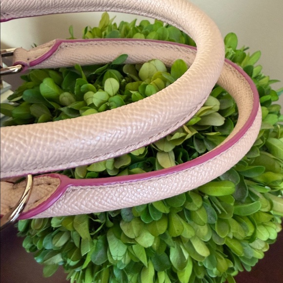 COACH F13310 MINI SIERRA NUDE PINK MULTI CROSSGRAIN LEATHER SATCHEL 🌟EUC🌟 - Picture 11 of 17